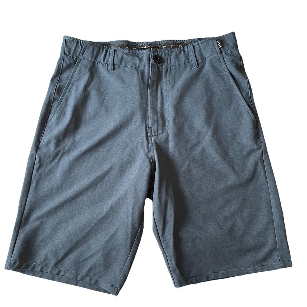 Veece Hybrid Shorts Mens 28‎ Grey Stretch Performance Activewear Golf Casual